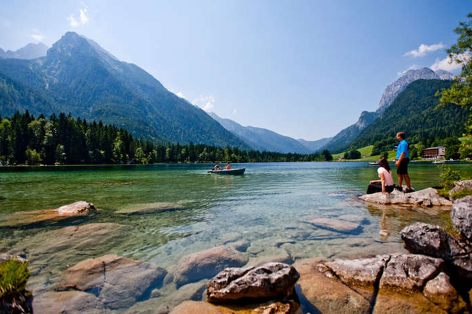 Bootsanlegestelle Hintersee